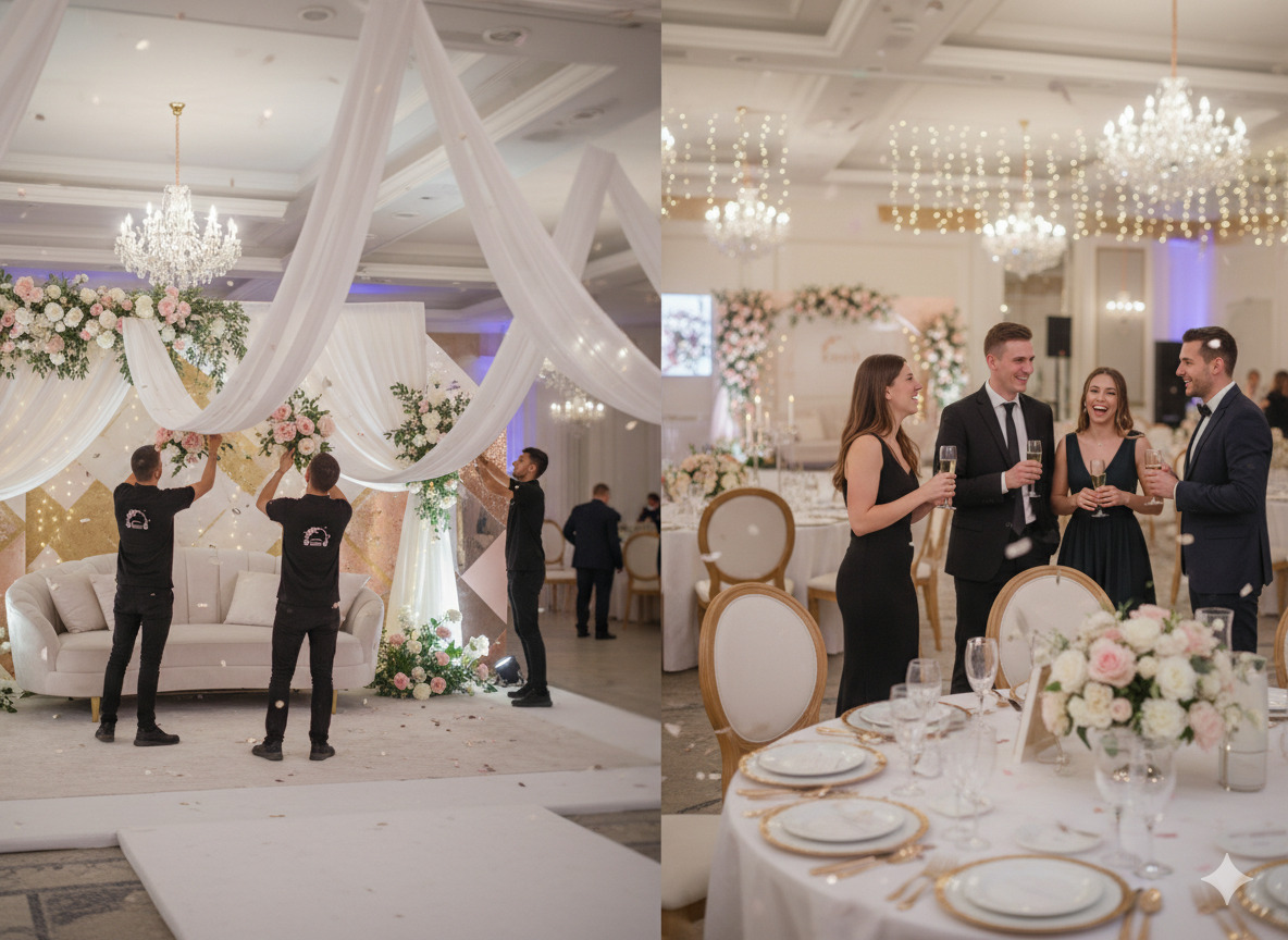 Professional event transformation